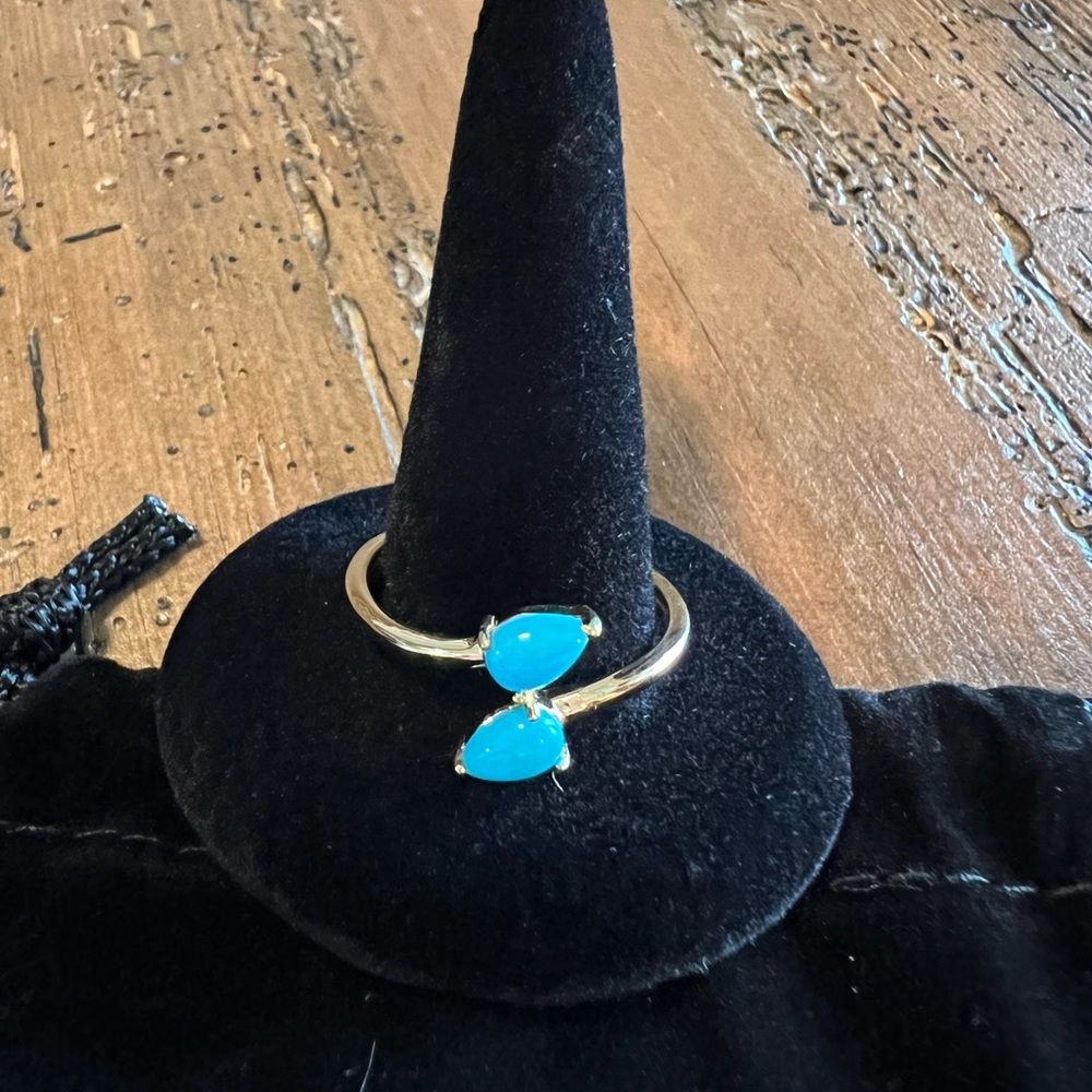 Sleeping Beauty Bypass Ring.  Size 10